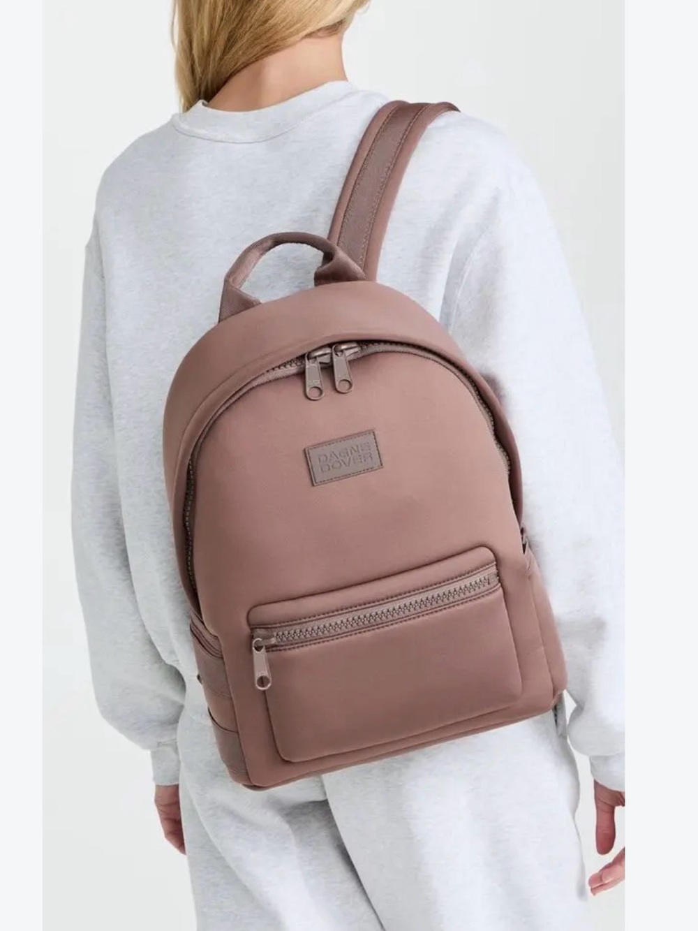 Dagne Dover Mauve-Taupe Backpack - Picture 6 of 13